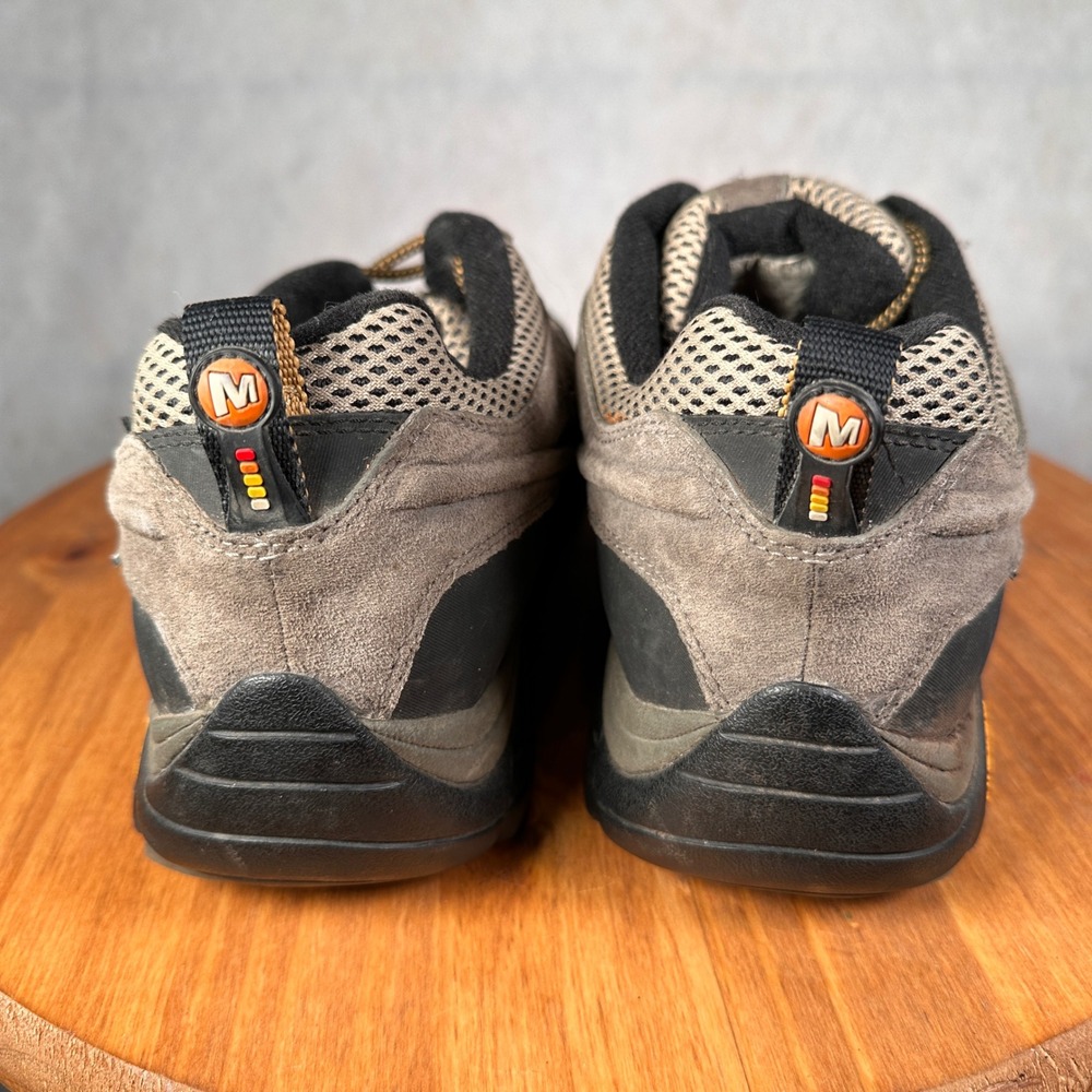 Merrell Mesa Ventilator Hiking Shoes Mens 14 Brown Good Vibram Low Top 80433 - Picture 6 of 13